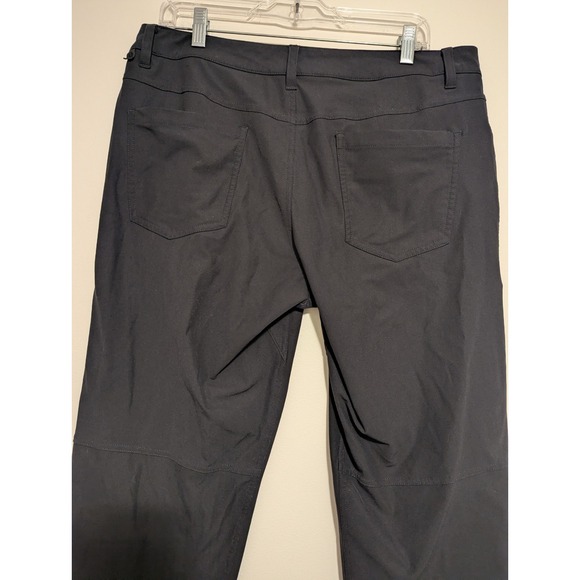 Lululemon ABC 5 Pocket Pant Mens Size 34 x 30 Slim Fit Stretch Black - Picture 4 of 8